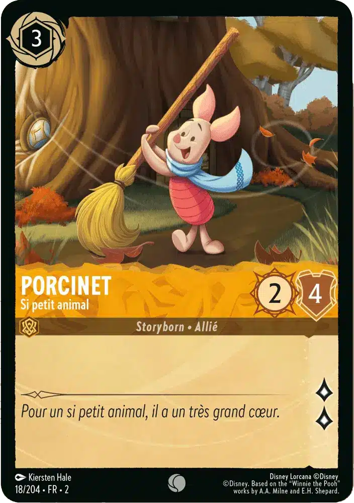 18/204-FR-2 - Porcinet (foil)