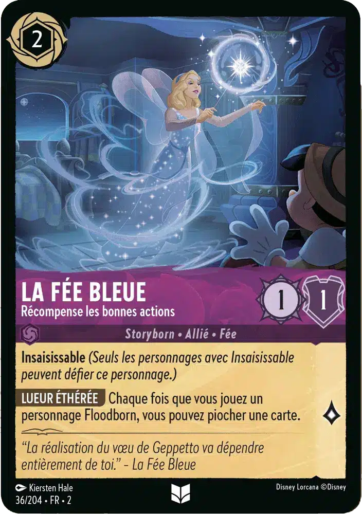 36/204-FR-2 - La Fée Bleu (foil)
