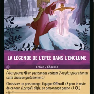 64/204-FR-2 - Légende de l’épée dans le rocher (foil)