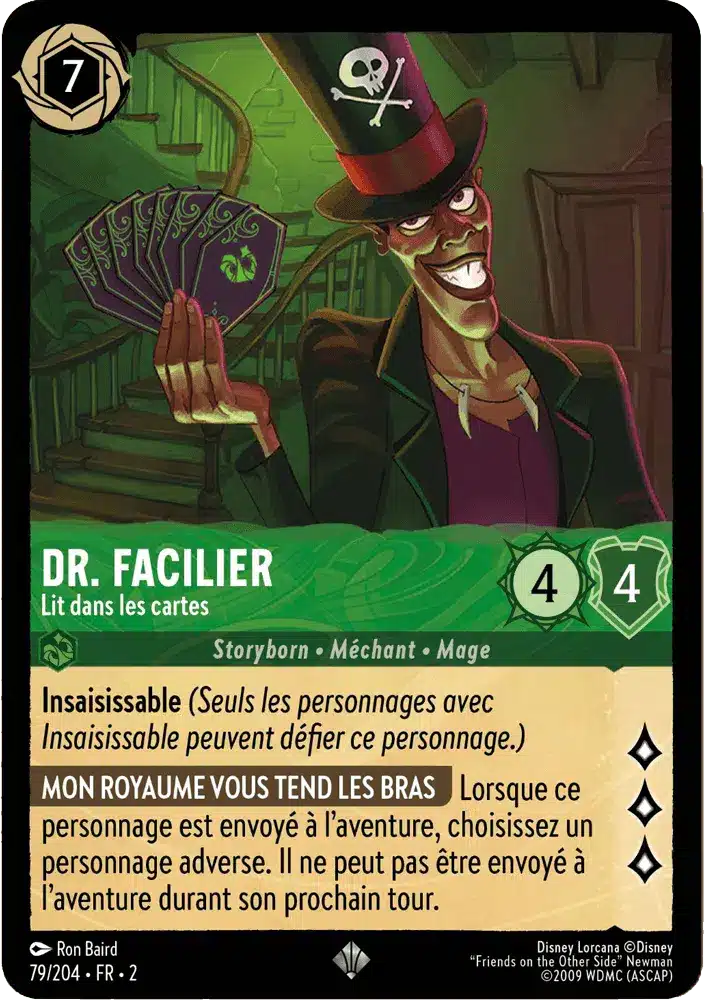 79/204-FR-2 - Dr. Facilier (foil)