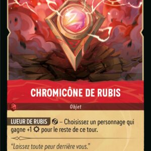 134/204-FR-5 - Chromicône de Rubis (foil)