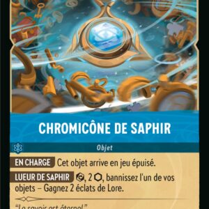 168/204-FR-5 - Chromicône de Saphir (foil)