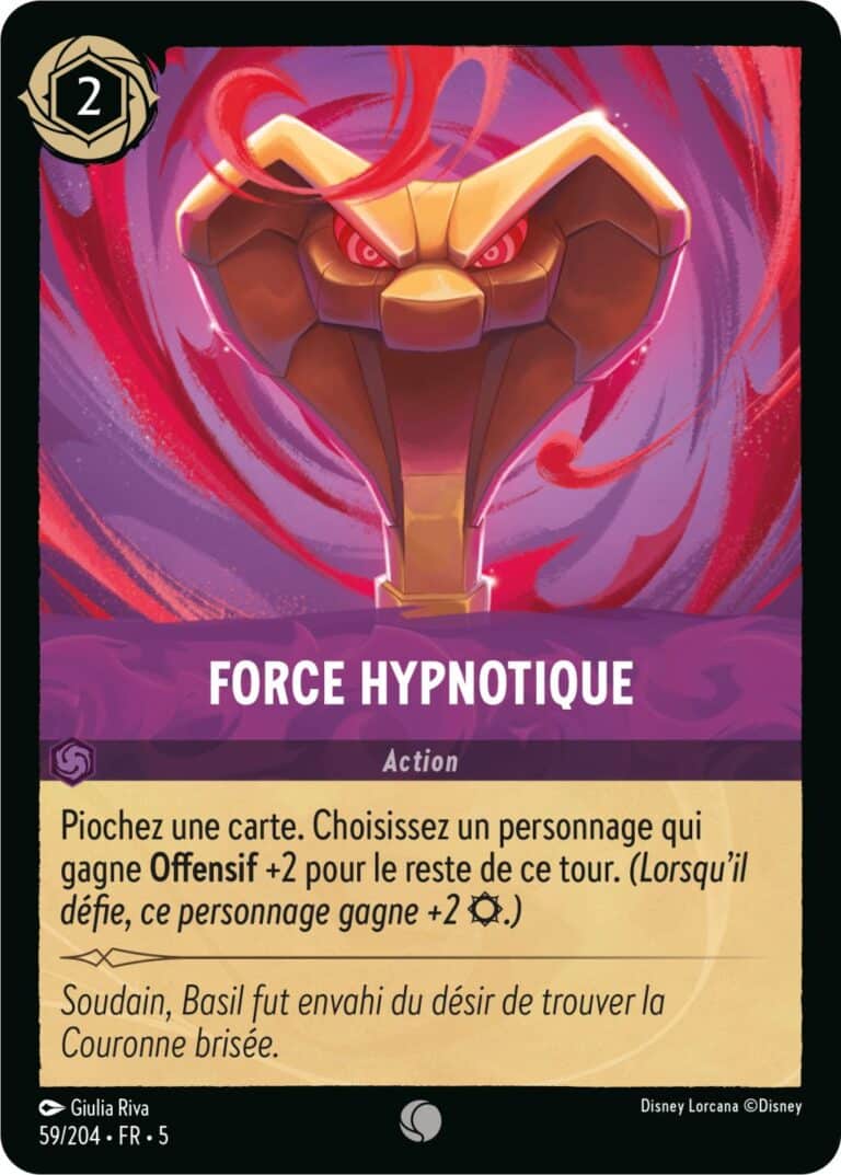 59/204-FR-5 - Force hypnotique (foil)