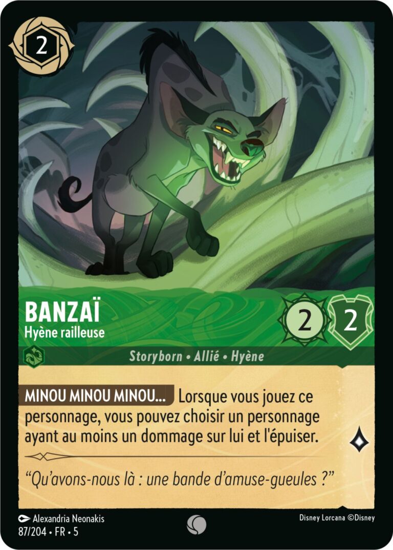 87/204-FR-5 - Banzaï (foil)