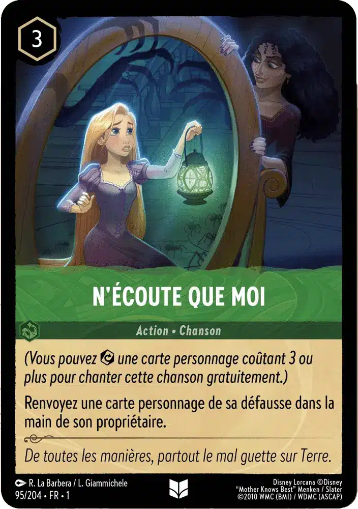 95/204-FR-1 - N’écoute que moi (foil)