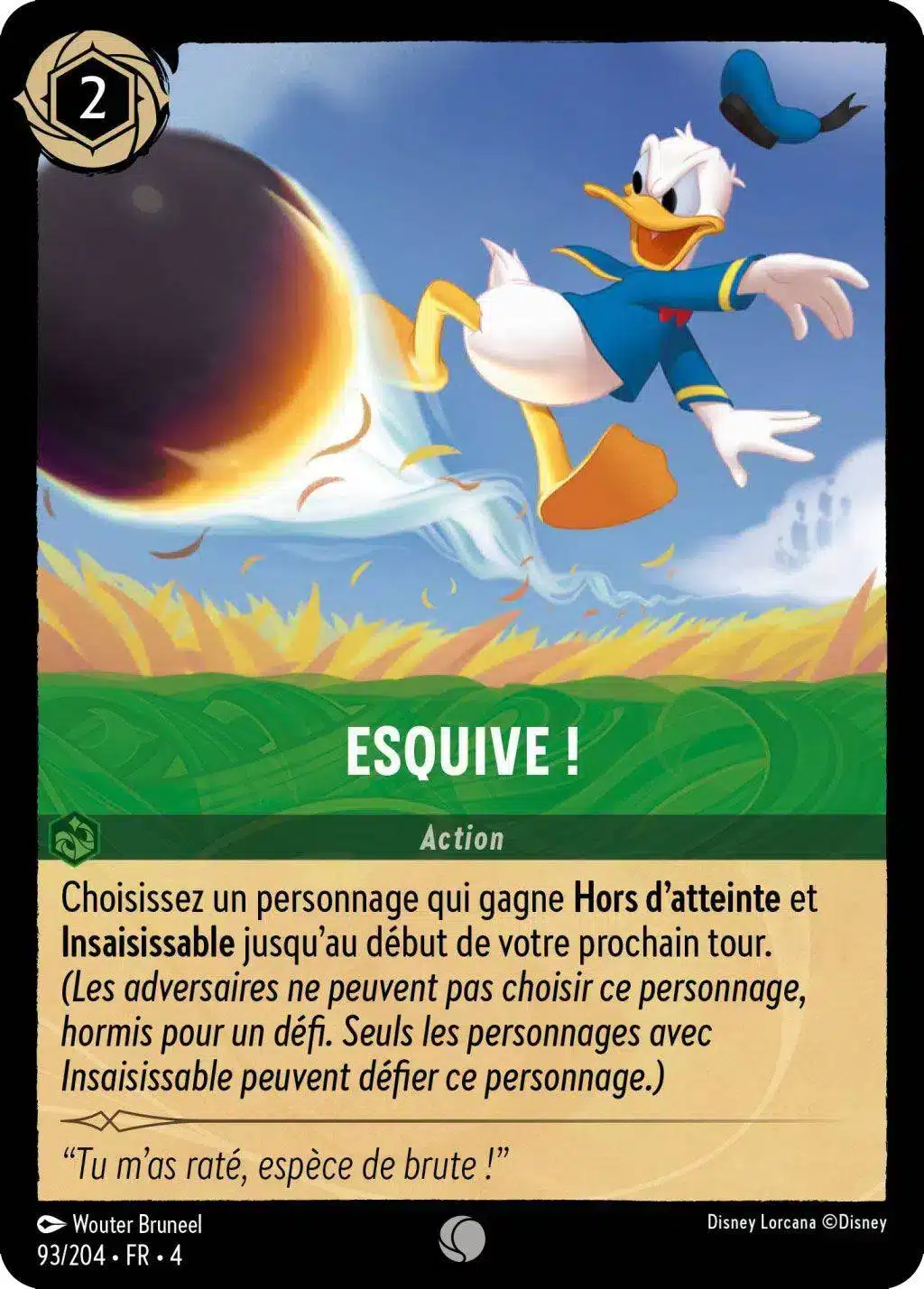 93/204-FR-4 - Esquive ! (foil)