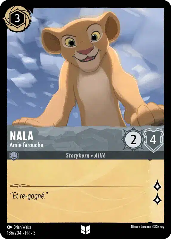 186/204-FR-3 - Nala (foil)