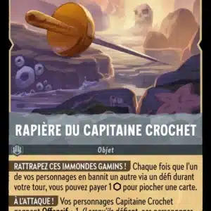 199/204-FR-3 - Rapière du Capitaine Crochet