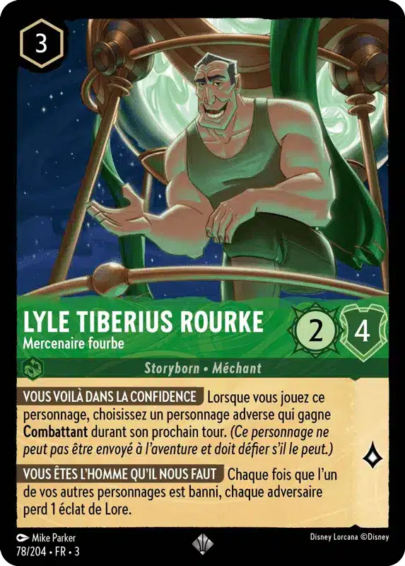 78/204-FR-3 - Lyle Tiberius Rourke (foil)