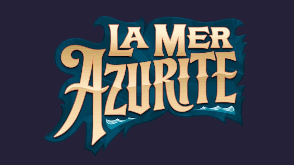 Lorcana - Logo La Mer Azurite