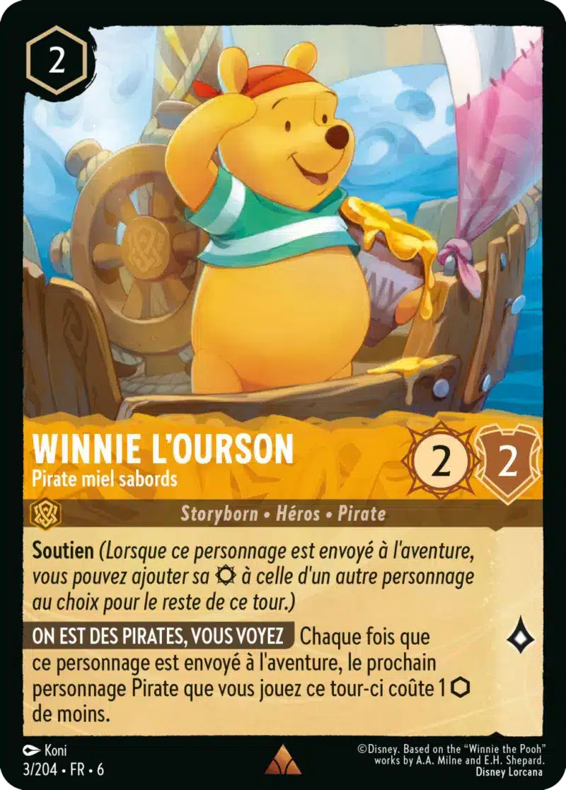 3/204-FR-6 - Winnie l’Ourson