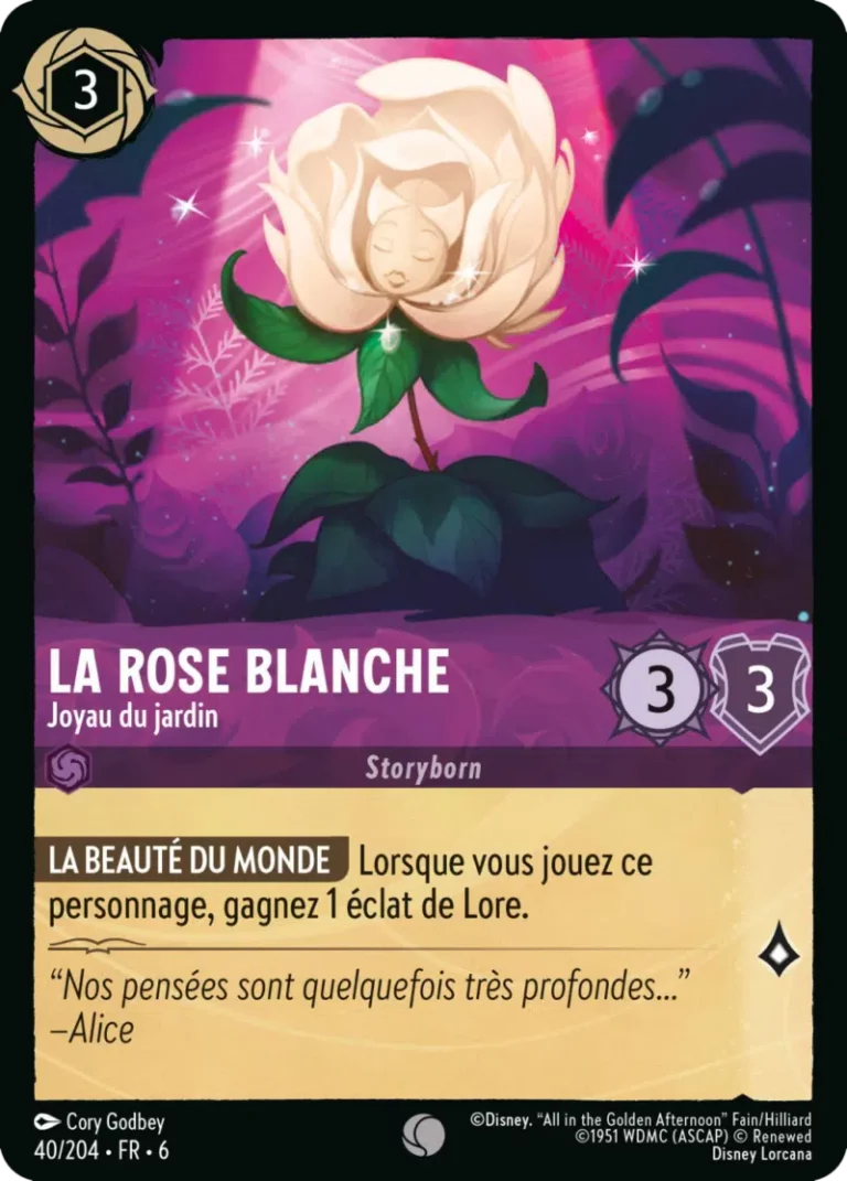 40/204-FR-6 - La Rose Blanche