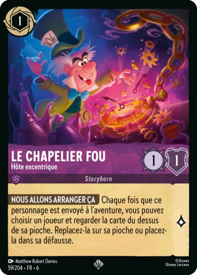 59/204-FR-6 - Le Chapelier fou